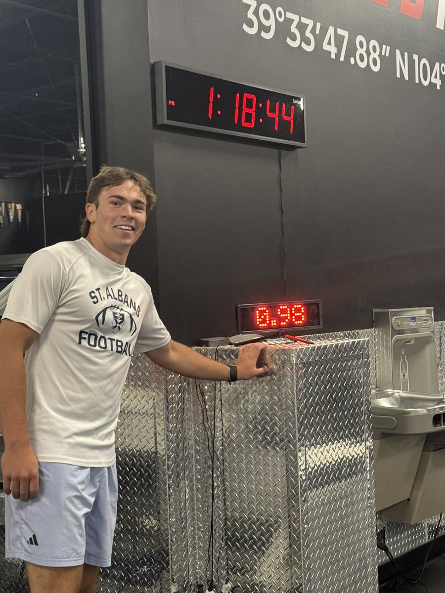 BrettyP_123's tweet photo. Excited to hit 20.87 MPH max velocity training @KulaPerformance, while at 5,280 feet of elevation in Denver! @o_martin90 @QB_Factory @QBCoachBaucia @STAFootballDC @CollinDAngelo @DillonHayes @Coach_Hall7 @CoachSchexTU @Matt_Ungie https://t.co/UJnMwpuMgK