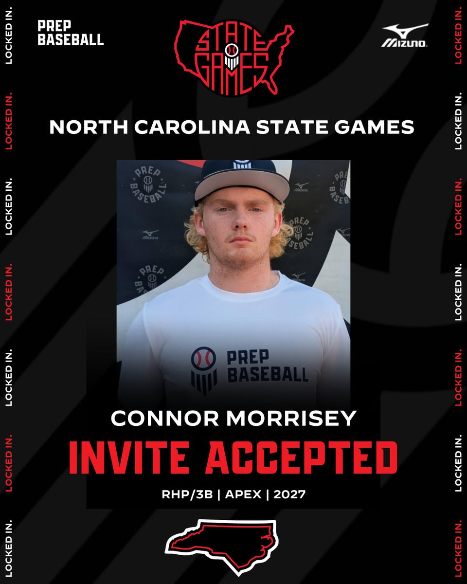 PrepBaseballNC's tweet photo. #LockedIn 😎 😎 These guys have officially accepted their invites to the first annual Tobacco Road State Games ⚾ 🇺🇸

We can't wait to see these guys show up and show next weekend ‼️ 

@BrodyMorris_19 @ConnorMorrisey2 @CJNixon15 @OconnellGriff https://t.co/ycab9jDRaG