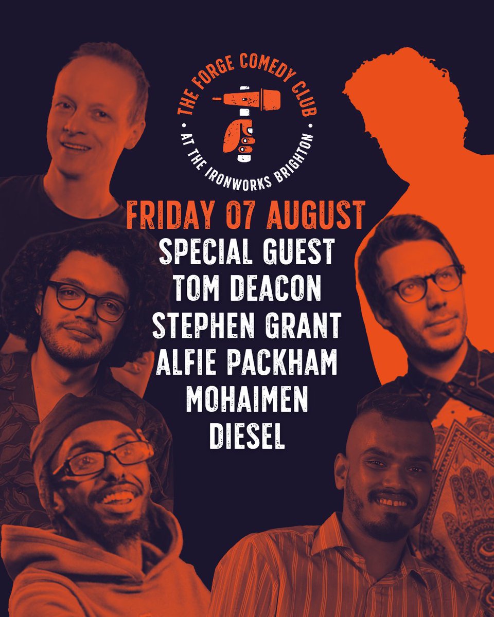 ForgeComedyClub's tweet photo. 🔥 𝗪𝗘 𝗔𝗥𝗘 𝗕𝗔𝗖𝗞 𝗧𝗛𝗜𝗦 𝗙𝗥𝗜𝗗𝗔𝗬 𝗪𝗜𝗧𝗛 𝗔 𝗛𝗨𝗚𝗘 𝗡𝗔𝗠𝗘 𝗧𝗥𝗬𝗜𝗡𝗚 𝗢𝗨𝗧 𝗦𝗢𝗠𝗘 𝗡𝗘𝗪 𝗠𝗔𝗧𝗘𝗥𝗜𝗔𝗟 𝗣𝗟𝗨𝗦 𝗙𝗜𝗩𝗘 𝗠𝗢𝗥𝗘 𝗔𝗖𝗧𝗦 🤩
Yes! It will be a great night!
Yes! We are spoiling you!
Yes! You need to be there!
🔗 Tix 👇 #visitbrighton https://t.co/rohSKVYO5D