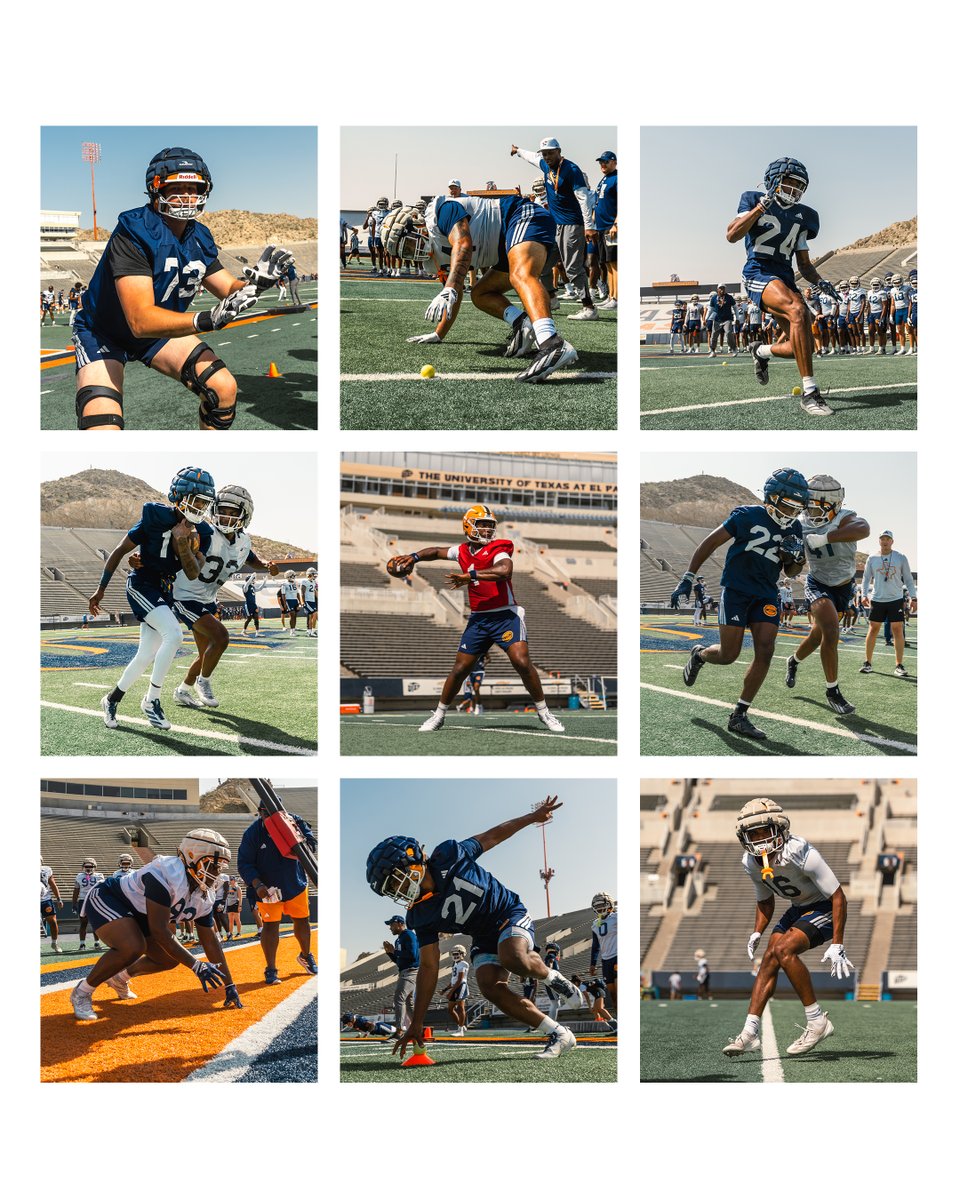 UTEPFB's tweet photo. Stacking Days. 

#PicksUp | #ChooseHard https://t.co/hN0BeBaf12