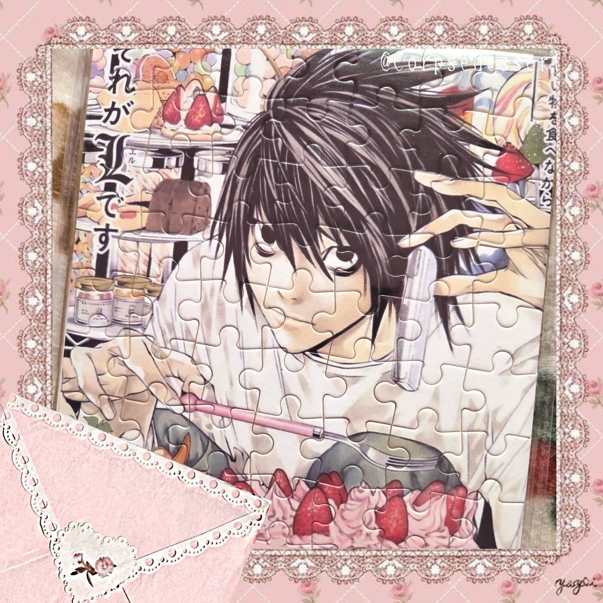 CORPSEDESSERT's tweet photo. Death Note custom Merch >_< #deathnote #custom #merch #beyondbirthday #llawliet #misaamane #near #wammyhouse #beyondlove #deathnotemerch https://t.co/2Y6aZjZmlI