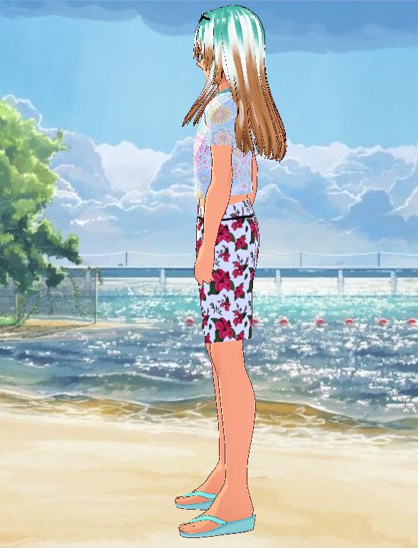 sebrainbow_'s tweet photo. Nalu is on my Vroid hub https://t.co/hJys8quSOv #3DVTuber #Vroidstudio #Vroid https://t.co/gDxU2jJtkC