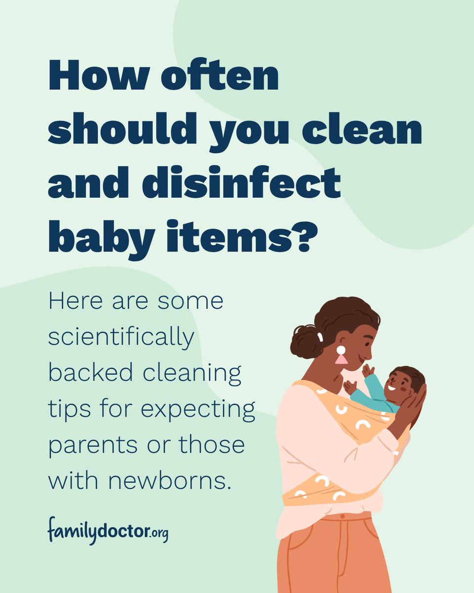 familydoctor's tweet photo. Becoming a new parent is an exciting time but can also feel overwhelming due to conflicting online advice. That's why we've partnered with the @CleanInstitute to provide parents with science-backed cleaning guidelines. Learn more in @washingtonpost: https://t.co/sym6lMlohC https://t.co/bu83XGh6sE