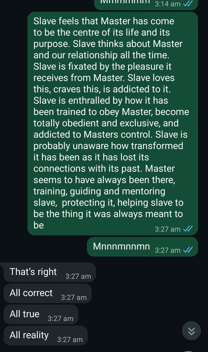 OwnedByYounger's tweet photo. Slave rambling inside its mindfucked head zone of bliss while massaging its nub for Master's pleasure. https://t.co/BVh3CRHZyg