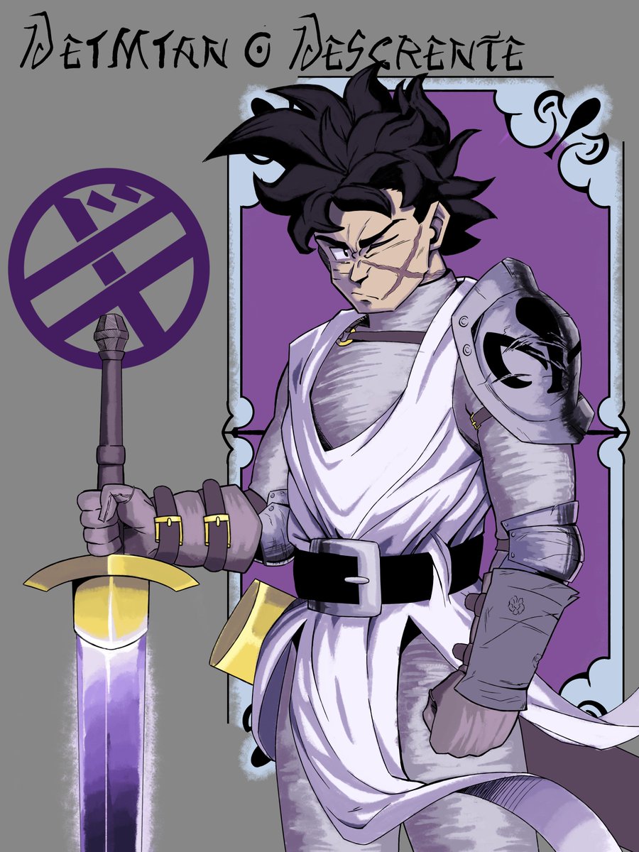 Lovaniaco's tweet photo. #ocart Um templário mais puro. Daimian, O Descrente. 
#digitalart #anime #art #anime #AnimeStyleArt https://t.co/6fkUUpmRr3