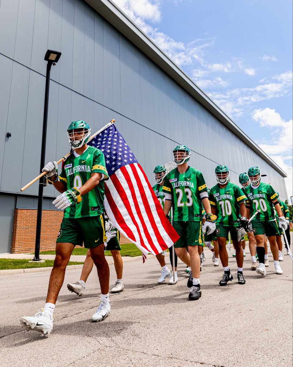 46rogerbrown's tweet photo. The Captain @ the Crib - USA 
@LandonVLacrosse #SilverspringLacrosse @PLLRedwoods Engine Engine number 9 

Reppin the Country we love https://t.co/bio2vY6JYh