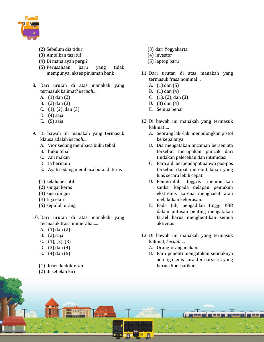 Duke1306's tweet photo. ₊˚⊹౨ৎ ₊˚⊹SOAL FUNDAMENTAL UTBK
Kumpulan latsol utbk &amp; tka: https://t.co/S3fIbrijvR
ℰᥫ᭡Bahasa Indonesia
📔: https://t.co/aRX1kPpIy4
Pembahasan:https://t.co/jxaoA3DYAW
ℰᥫ᭡Bahasa Inggris
📔: https://t.co/XpOiuKoSI2
Pembahasan: https://t.co/lDgEBntpO9
#utbk #snbt #tka https://t.co/8I0nTpaqmE