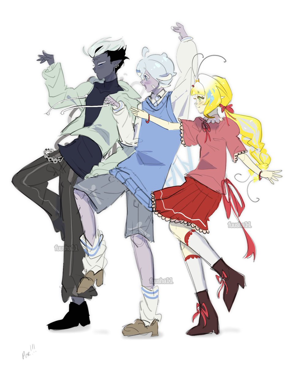 fuusha11's tweet photo. Faerie trio i miss you
#silverbellcookie #sugarflycookie #mercurialknightcookie https://t.co/dHoBNqZgf5