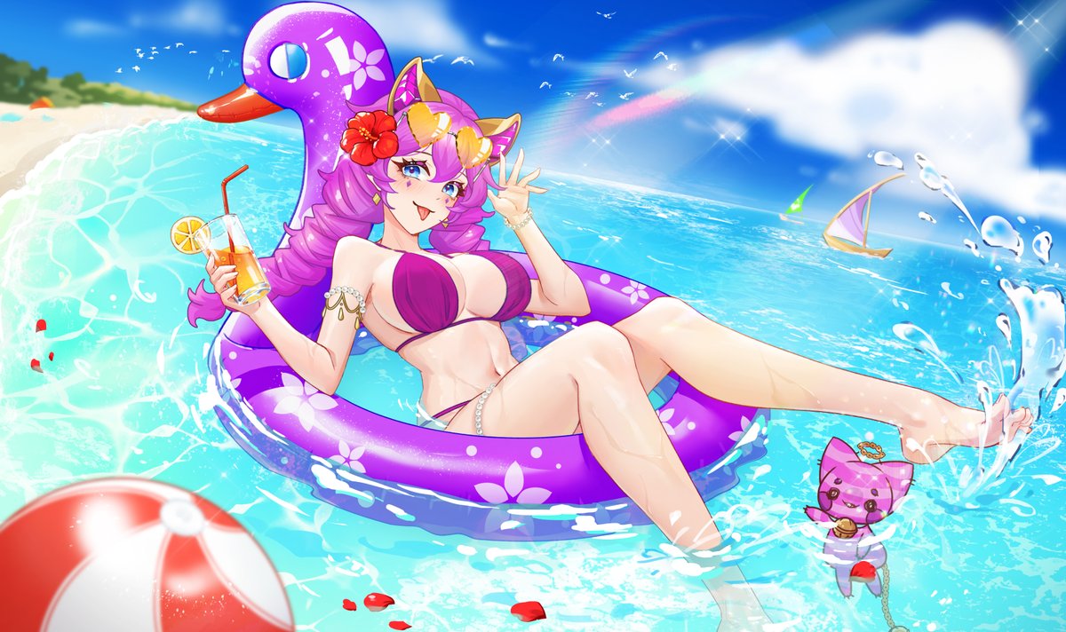 Mel_Necrobee's tweet photo. How are you dealing with the summer heat? https://t.co/a5gONOgaDN
