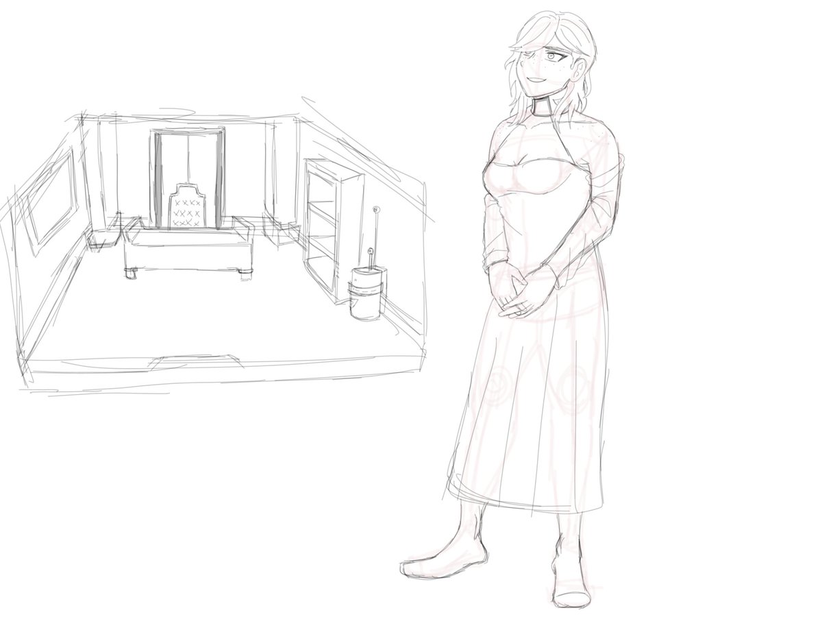 RealRianOmega's tweet photo. Finally trying to give some visualization to Nellie’s relatively small office

WIP

#artmoots https://t.co/0ttnEXUG0X