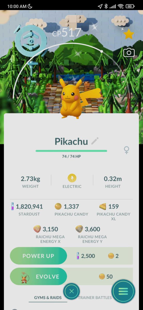 death_kaizer's tweet photo. Here we go ✨
#pokemongo #pikachu #lego https://t.co/PFbdb96L1y