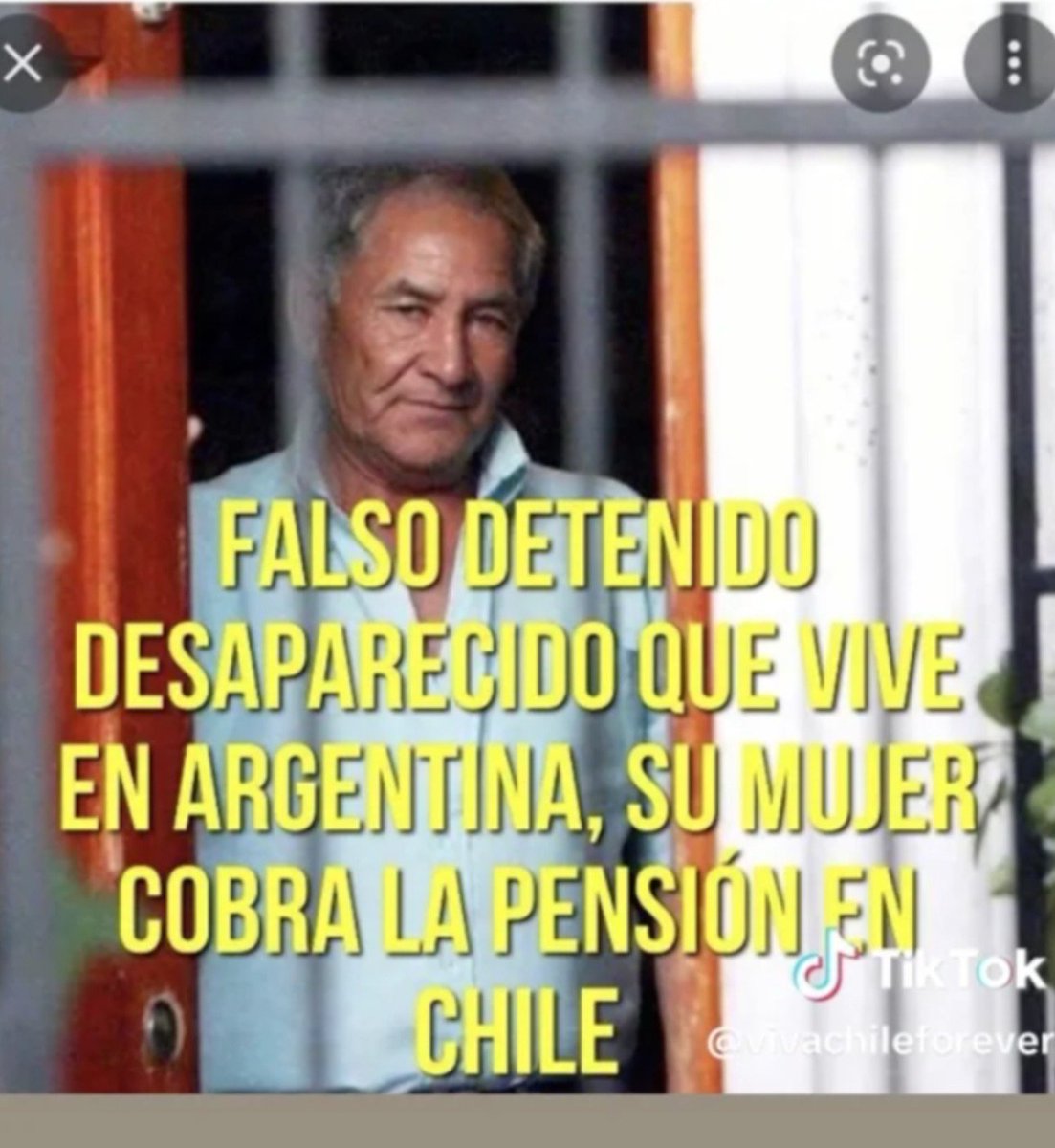 veraxt70's tweet photo. @Hernan7799 #FalsosDetenidosDesaparecidos 🥷💣📌 #Garrapatas #Zurdos 50 @ños #Estafando 💰 #IND #Mitómanos #Parásitos #comunistas #violentos #falsos
#Chile https://t.co/BHjdnB2bpw