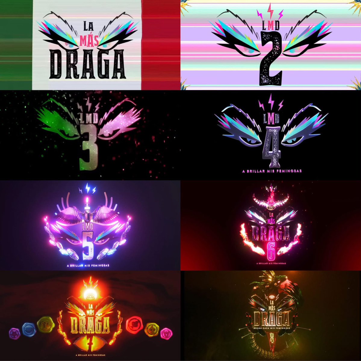 PATRONSISIMA's tweet photo. Los logos de lmd sintiéndose asi jkksjs 

#slm2 #lmd #lamasdraga8 https://t.co/wZHWDwg48q