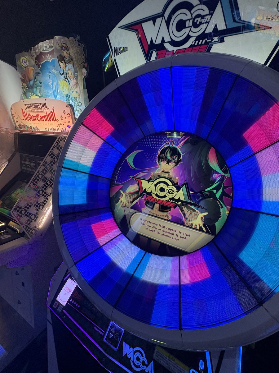 kwissxi's tweet photo. went to the arcade again, got to play my favorite rhythm game n even bought a card to make an account n save my progress :p https://t.co/r8JdVdlUMe