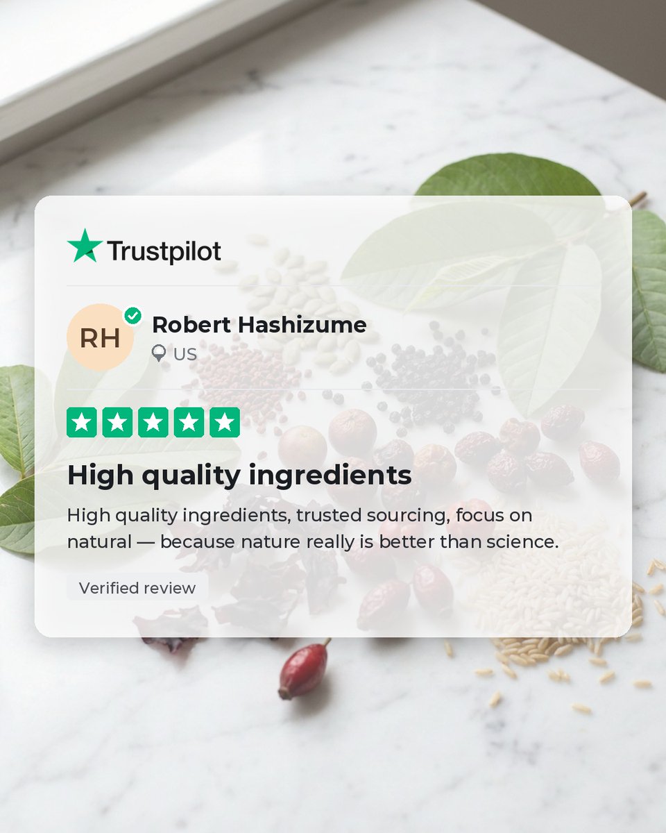 WBNO_Official's tweet photo. “High-quality ingredients, trusted sourcing, focus on natural — because nature really is better than science.” ⭐️⭐️⭐️⭐️⭐️
A verified Trustpilot review. Thank you, Robert.
Science Is Not Better Than Nature™#WBNO #WorldsBest #Trustpilot #VerifiedReview #ScienceIsNotBetterThanNature #WholeFood
