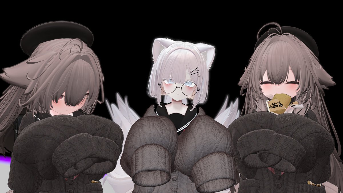Itsuki_129yo's tweet photo. JPTで同じインスタンスであった同期さんと、優しくVRChatについて教えてくださった方と思い出の写真撮影一枚！
#VRChat
#VRChat始めました https://t.co/ffHfrGNvjd