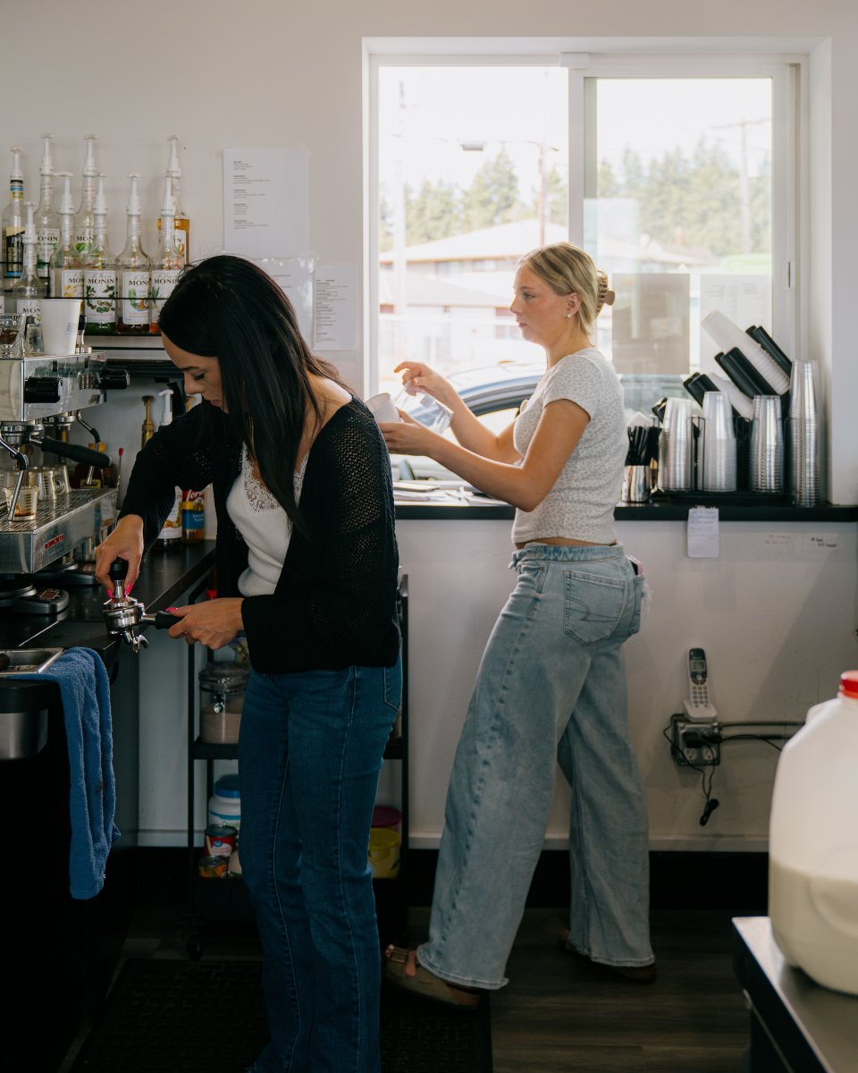 CaffeVita's tweet photo. Civic Coffee, Port Angeles’ favorite spot for a morning sit-down, quick coffee run, or anything in between, embodies the independent and adventurous spirit of the North Olympic Peninsula. Check ‘em out on your next adventure west! https://t.co/FAl7MCDutA
