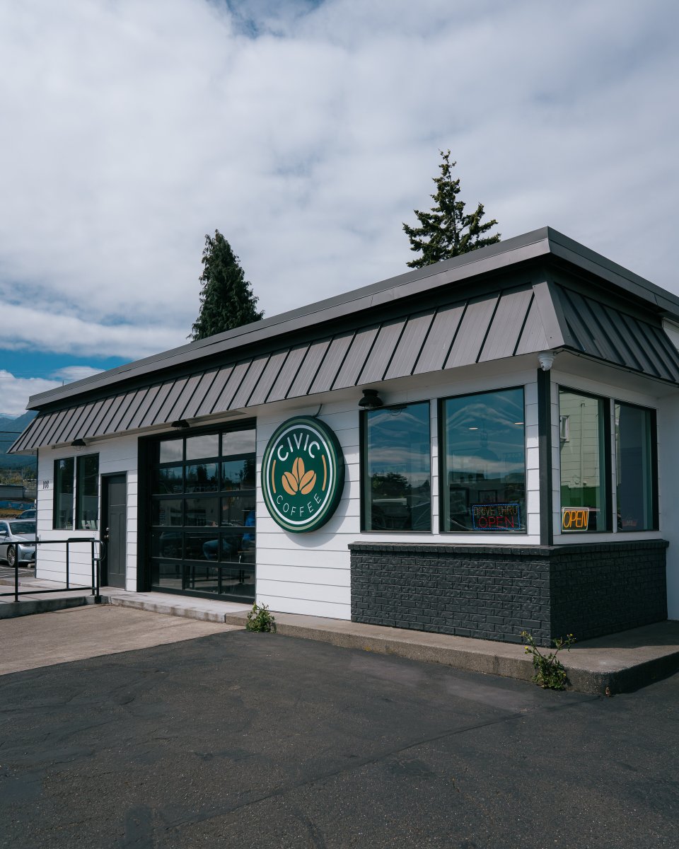 CaffeVita's tweet photo. Civic Coffee, Port Angeles’ favorite spot for a morning sit-down, quick coffee run, or anything in between, embodies the independent and adventurous spirit of the North Olympic Peninsula. Check ‘em out on your next adventure west! https://t.co/FAl7MCDutA