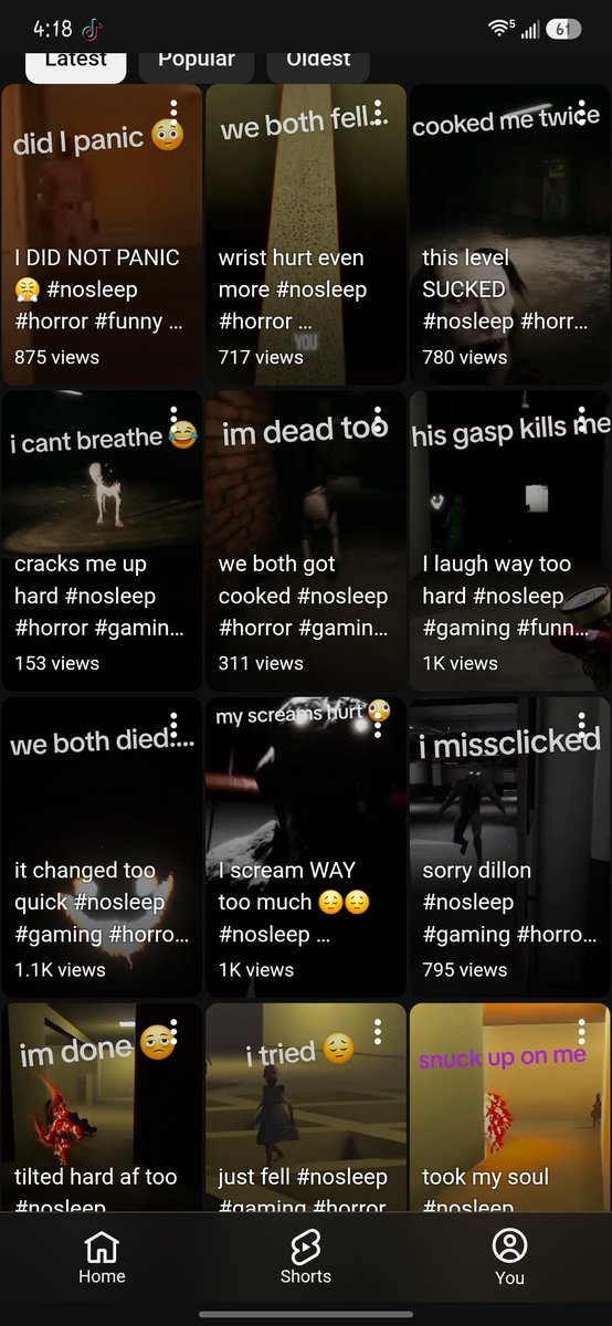 Navinah_'s tweet photo. I'm almost at 100 subscribers for my YouTube channel! If anyone does see this and like horror content and goofy games, please sub. I stream occasionally but I upload a good bit. Shorts daily and Videos weekly #subscribers #YouTube https://t.co/NM963oGM10