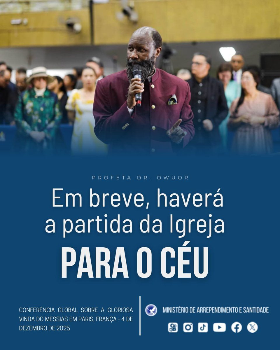 pra_EvaCastro's tweet photo. #TheImminentReturn
THE GLORIOUS ONE
Não haverá mais ir a igreja.
Isso é sério!!! https://t.co/SDtWAxpc6k