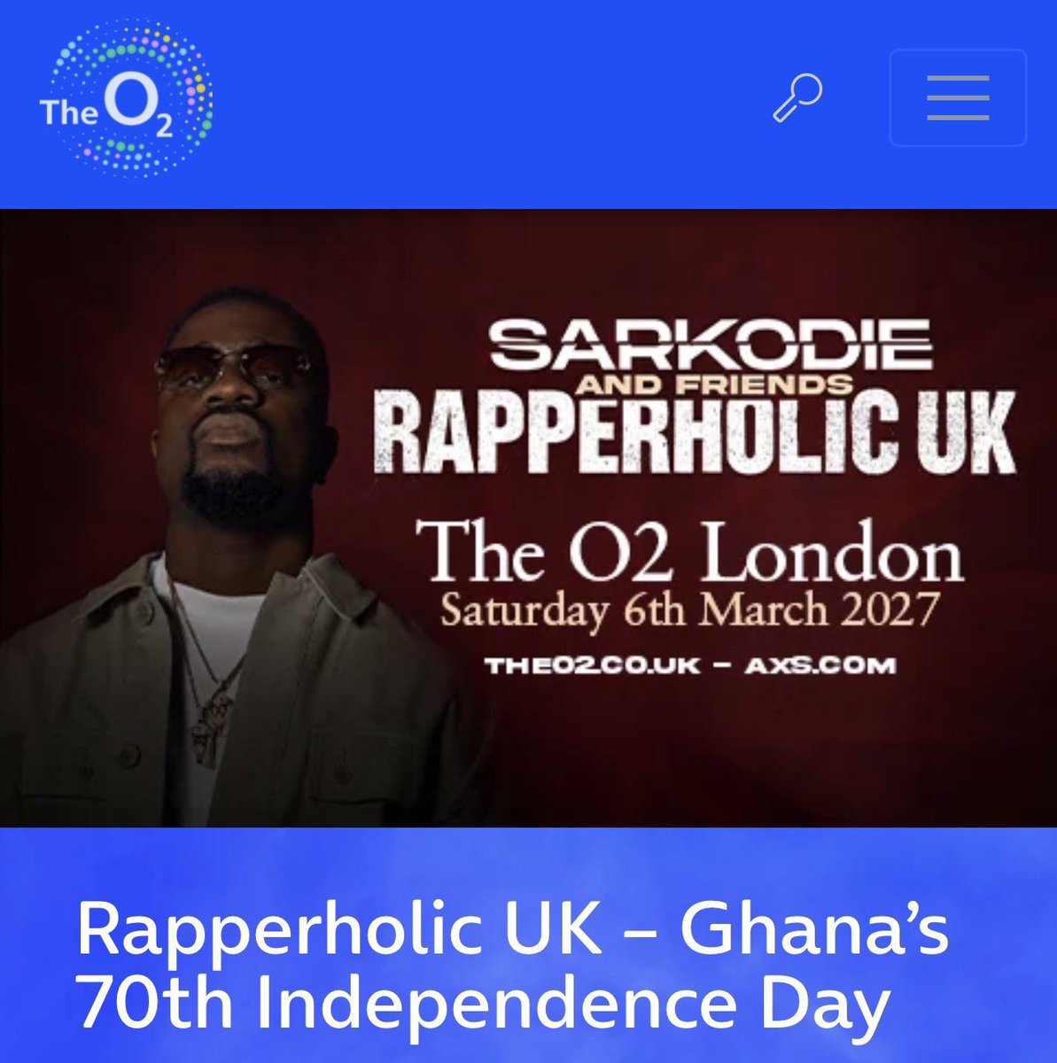 DeonnKwesi's tweet photo. #RapperHolicUK27 

Upper Tier Availability on AXS for Sections 401 ,402 &amp; 403.

https://t.co/q3hUgi6agO https://t.co/sq2lgd5rpW