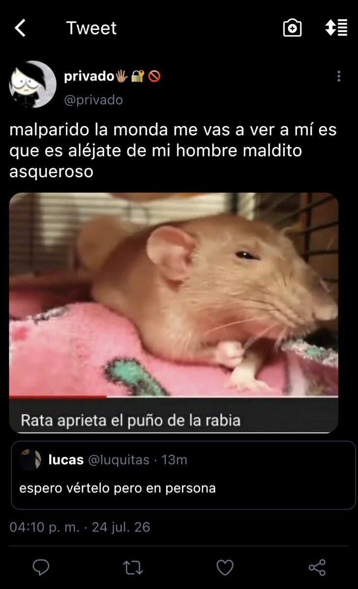 lelenlvs's tweet photo. Un au donde…

-Tae y jk son enemigos desde que entraron a la uni por un absurdo malentendido; un día tae estaba revisando perfiles en twt a lo loco y se encuentra con un perfil que se le hace un poco parecido a ese chico que tanto detesta, lo inesperado es que los tweets del perfil parecen decir que jk no lo odia tanto como él creía.