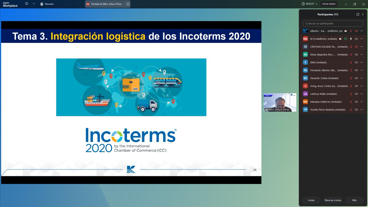 kanseisc's tweet photo. 📦🌎 Agradecemos a los participantes de nuestro Curso Online Abierto “INCOTERMS 2020: Aplicación Práctica y sus Implicaciones Logísticas”, impartido los días 28 y 29 de julio. 💻🚢

#INCOTERMS2020 #ComercioInternacional https://t.co/i0pTPik47K