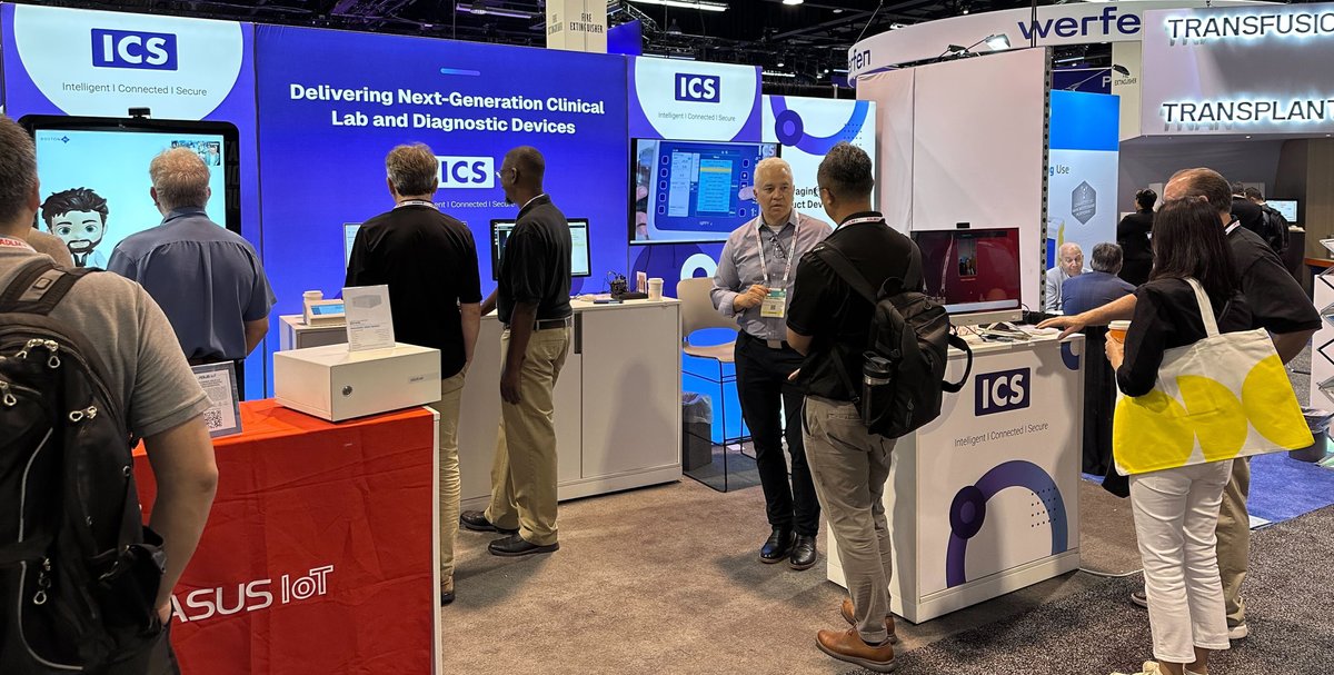 icsonqt's tweet photo. We're at #ADLM2026! Come see how we're helping med device, diagnostic, and laboratory companies accelerate innovation with secure, connected software solutions. If you're developing clinical lab instruments, diagnostic devices, or connected healthcare products visit booth 2953! https://t.co/GSYfpS9TiY
