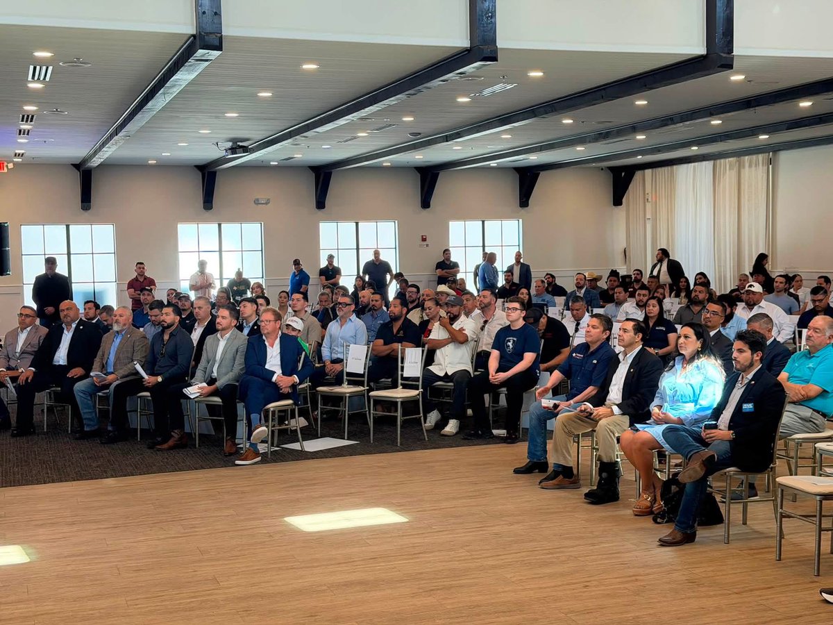 RepGonzalez's tweet photo. Instead of focusing on the deportation of violent criminals—something we can all agree on—this Administration’s hyperaggressive ICE raids are targeting honest, hardworking individuals who build our communities.

Proud to stand with the South Texas Builders Association as I work toward commonsense solutions that keep people safe, restore a critical workforce, and rein in ICE.