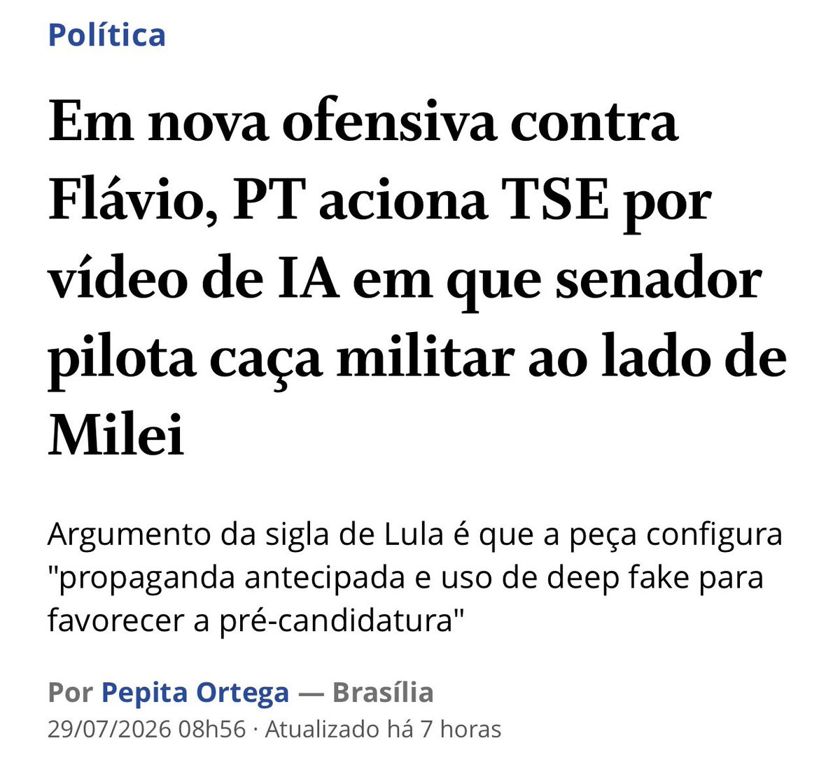 RAINERITA's tweet photo. Será que até o final da campanha vão questionar o direito do @FlavioBolsonaro respirar ou tá de buenas? https://t.co/3OvGKdTcW3