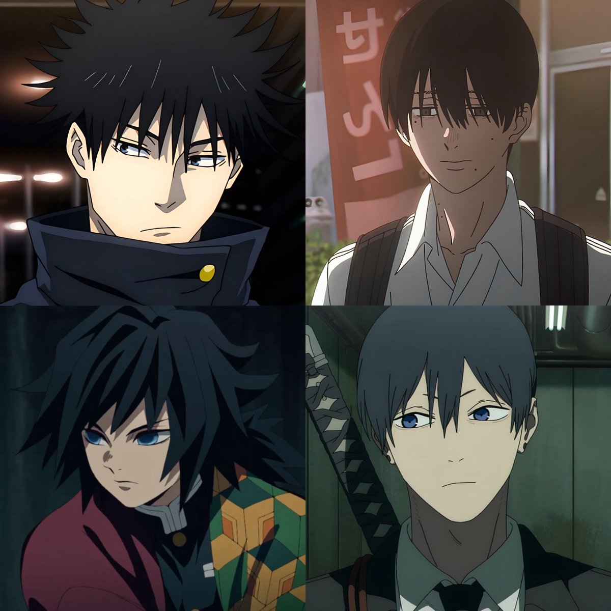 kkubluu's tweet photo. These characters are spiritually the same person. https://t.co/LOJiZ7yU2z