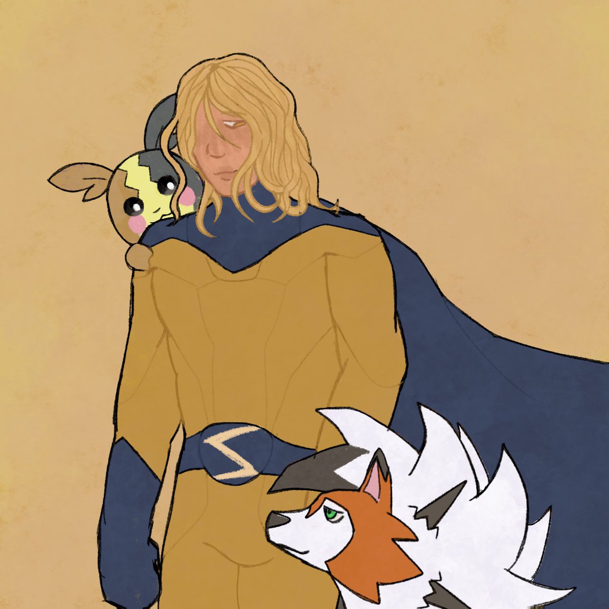 treeonahill_'s tweet photo. Very late #SENTRYWEEK26 day 1: Pokémon au
No I’m not doing the rest of the days I’m a lazy bum https://t.co/WGAw6syq5V