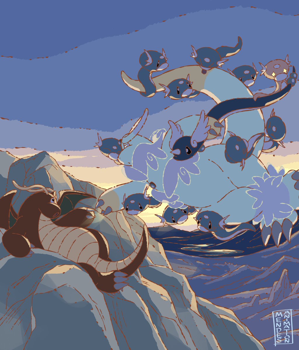 AnimationMendes's tweet photo. ✏️ I made a Pokémon art with Dratini, Dragonair and Mega Dragonite, inspired by the artwork Creazione di Adamo by artist Michelangelo Buonarroti.
Swipe to see more 👉
#art #pinterest #digitalart #pokemon #dragonite https://t.co/Re7Np57NJQ