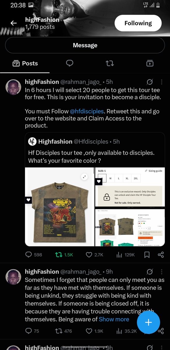 jaypthegreatest's tweet photo. @rahman_jago_ @Hfdisciples All done Boss!! Registered,  Followed &amp; Retweeted https://t.co/O7UfsVG52U