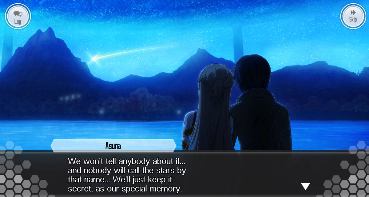 SleepWalker9998's tweet photo. If SAOIF had more moments like these with Asuna and Kirito from time to time, I think the game would be way more popular https://t.co/G154pWpECd