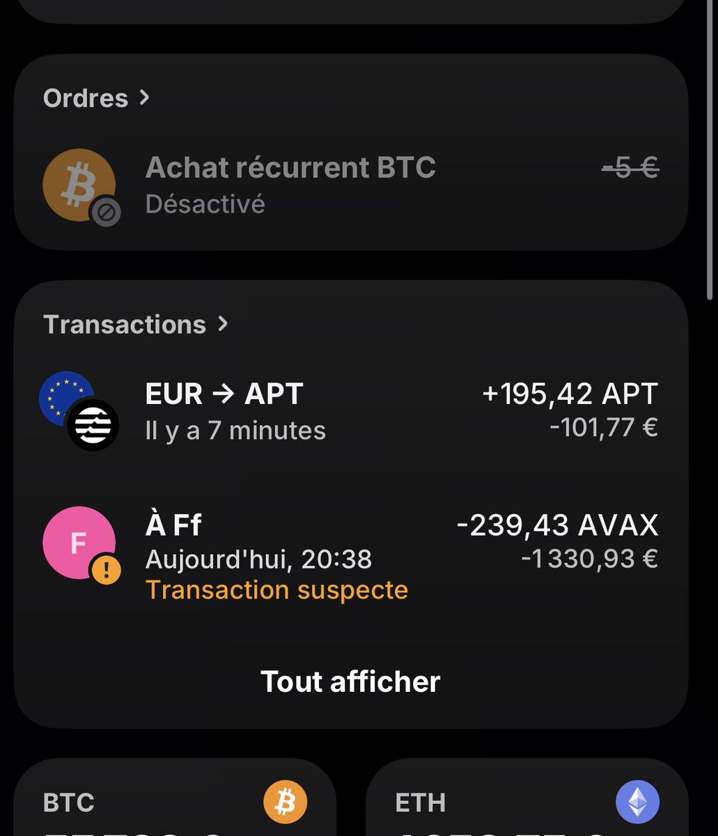 Coinsnipe1's tweet photo. @Revolut ça devient n’importe quoi avec revolut depuis 1h il te fait perdre du temps comme quoi vérification de la merde https://t.co/SFl78YIaxa