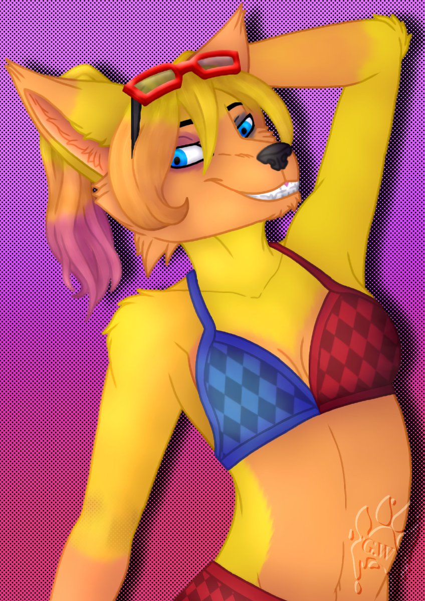 Golden_Wolfer13's tweet photo. ♦️"My mind is a mess, and I love it"♦️
.
.
.
#furry #furryart #furryfandom #summer #digitalart https://t.co/gMMdR5omPd