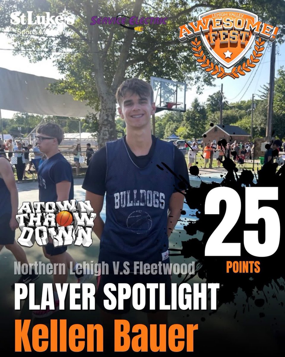 KellenBauer's tweet photo. Great weekend at AWESOME FEST with my team from Northern Lehigh. Check out a few highlights below. @NocitoNick  @YCPMBasketball @coachmikefrew @b_ruemenapp @DonaldFridayJr @Jared_Wagner5 @CoachScottCoval @MUMensBball @CoachRossMiller @KCMBBALL @KingsMonarchs @PPierfy https://t.co/trJAonFQnI