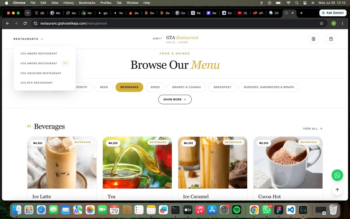 dev_olayinka's tweet photo. Done with GTA hotels Restaurant Management system for all their branches in Ikeja https://t.co/LGWwo7ZXz5