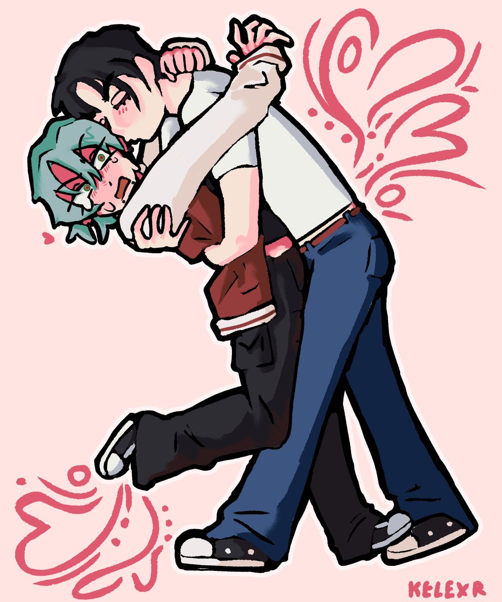 _kelexr's tweet photo. #ivti can Ivan stop slobbering on him for five minutes oml… https://t.co/8pm6HjyQ9b