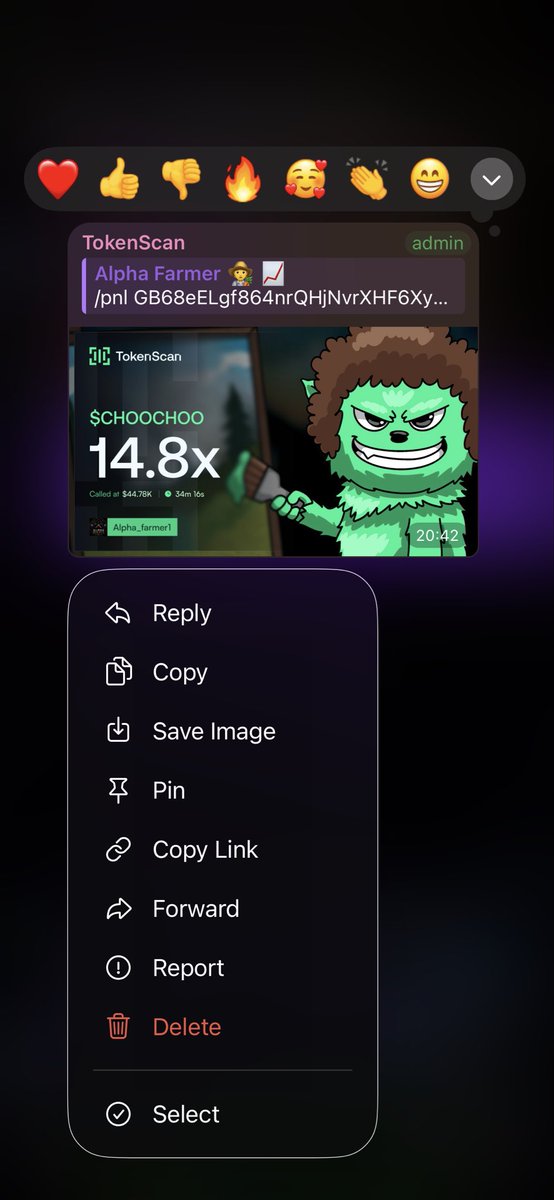 Alpha_farmer1's tweet photo. 14.8X PROFIT SECURED 💯
$CHOOCOO

PRIVATE TG CHADS STILL PRINTING🚀🚀🚀

GB68eELgf864nrQHjNvrXHF6Xywpp1kYsb7fsGBupump https://t.co/mbkSIavEKJ