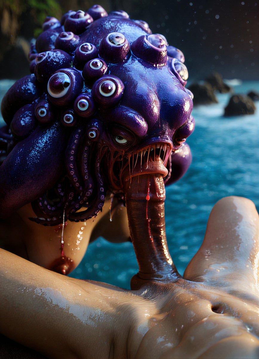 CosmicMeatArt's tweet photo. Would you let her?

#aiporn #ainsfw #monstergirl #blowjob #aiart https://t.co/peTeu39UaP