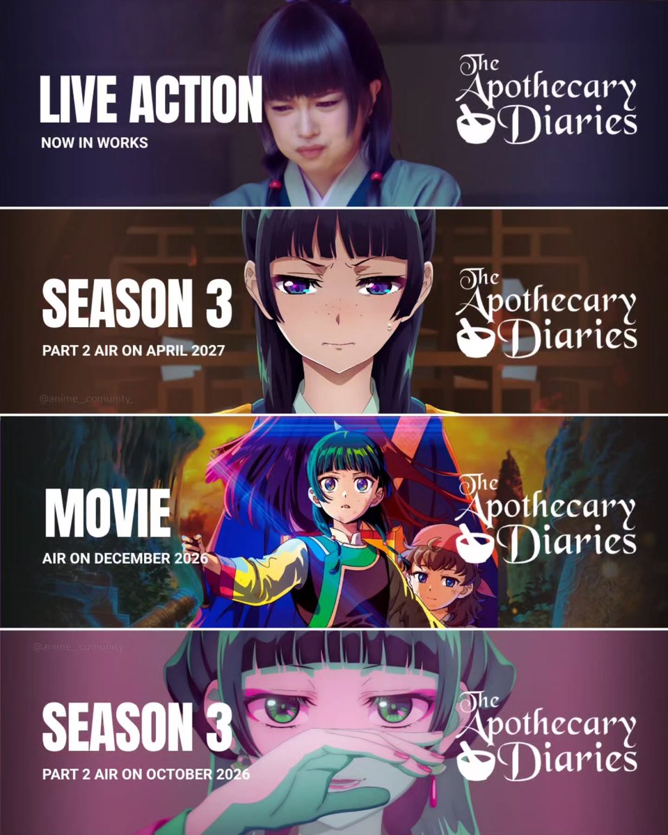 ApothecaryAnime's tweet photo. CAN'T WAIT https://t.co/5APsrL1Hfr