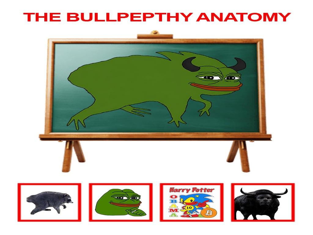 bullpepthy's tweet photo. HELLO???? THIS IS INSANE 

🧪 After several highly unethical experiments, our scientists successfully fused JIMOTHY'S RACCOON, PEPE, HPOS10I and THE BLACK BULL into a single specimen.

Codename: $BULLPEPTHY. 

BRO... THE LAB HAS BEEN EVACUATED.
he ate the lab wifi 😭 https://t.co/EKX9nTWqMr