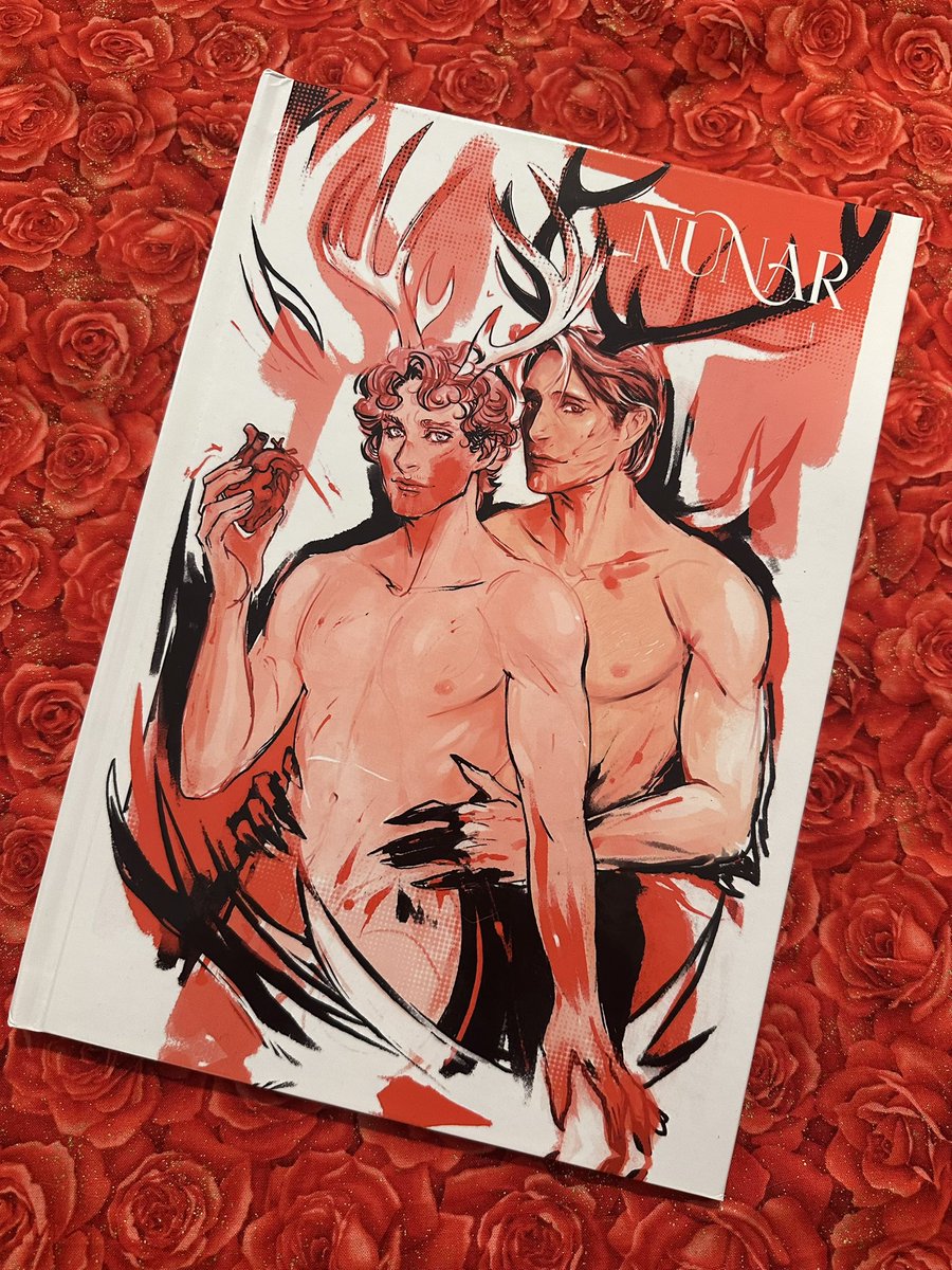 blessedapollo's tweet photo. I’m so excited to announce I have a brand NEW Hannibal Art Book!!! I’ll be debuting them at Otakon this weekend! 🥳🎉 You can pre-order Lovecrime here! ✨ https://t.co/a8XfBOiZzN ✨ https://t.co/l0qlsBf4vz