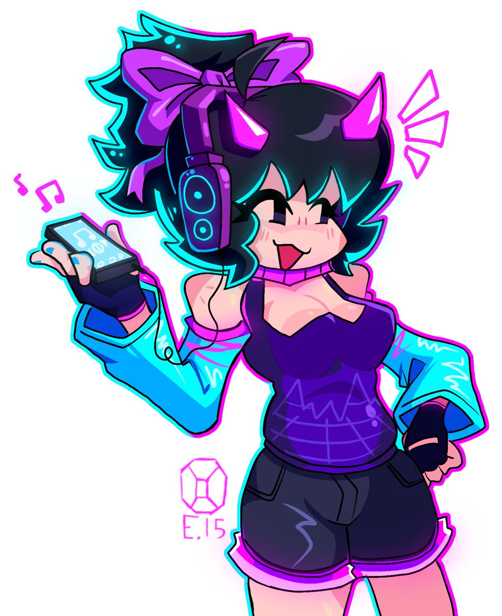 Ema15TheArtist's tweet photo. Neo GF in @m3thdogger95171 artstyle (i tried to recreate the artstyle i mean lol)
#fnfneo #fnfgirlfriend #artㅤㅤㅤ https://t.co/q4DoA4XNSA