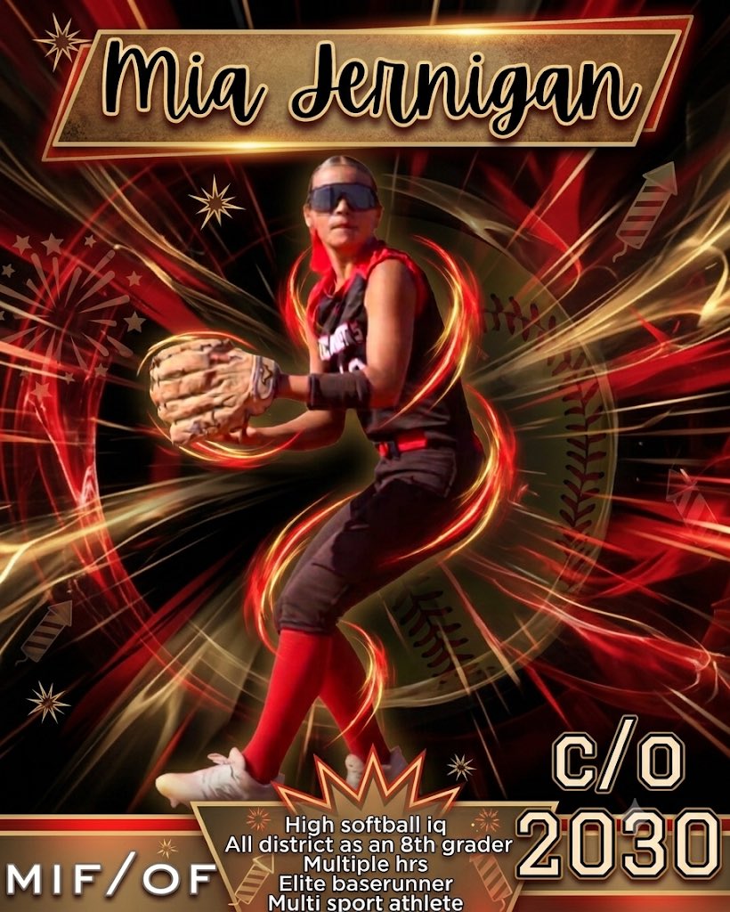 MiaJernigan11's tweet photo. Some information about me
#multisport #2030 #softball https://t.co/sU5L27S1KK