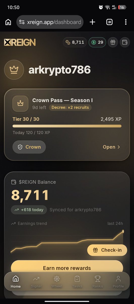 Arkrypto786's tweet photo. @xreign_app https://t.co/ceLuqebr7u