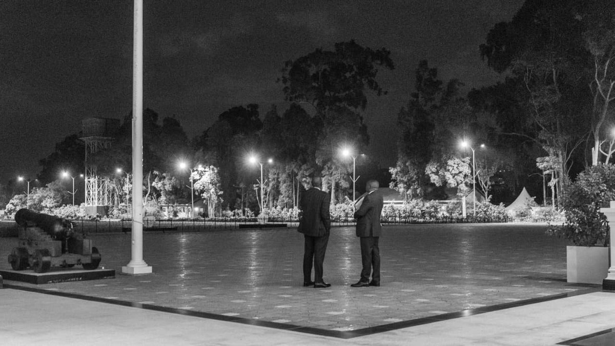 OleItumbi's tweet photo. The President and his Deputy this evening...

Planning the NOW and the TOMORROW of the Nation

Sina mengi ya kusema kwa sasa... https://t.co/fPqKkcfl9q