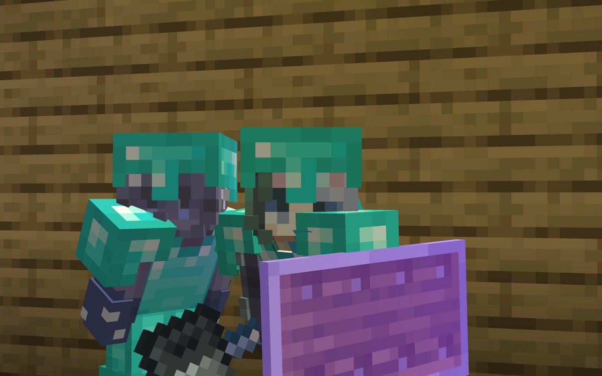 meowmazz's tweet photo. finally.. after 20 ominous vaults opened. id like to thank me, myself, and i. and maybe quin, caelia, celess, cory too ig..... #nullsmp https://t.co/lCdWffU8ZQ